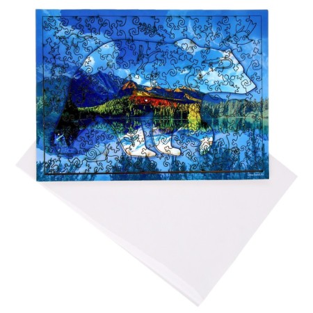 Puzzles wooden figured "beauty of nature", 180 elements-3
