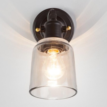 Sconces Astor, 1x60W E27, bronze color, black-2
