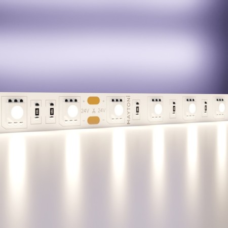 Maytoni LED tape, 24V, IP20, 5050, 14.4W/m, 4000k, 5 m, monochrome glow