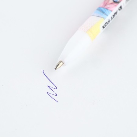 Ballpress Blue Paste 0.5 mm with cap "Kawai" Plastic-2