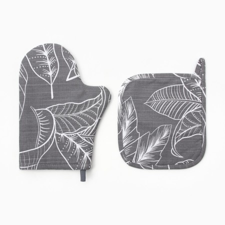 Set of kitchen. "EASE" mittens-seging 20x28cm, 19x19cm severity, 100% HL-1