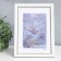 Photo frame Plastic "Office 8" 15x21 cm, white