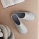 Male slippers, size 44-45, blue color