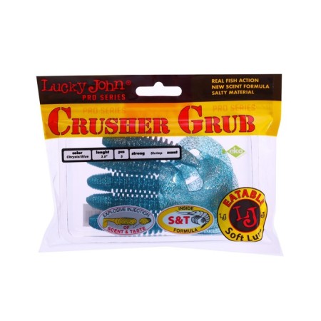 Twisters edible artificial LJ Pro Series Crusher Grub, 9.9 cm, color T05, 5 pcs.-1