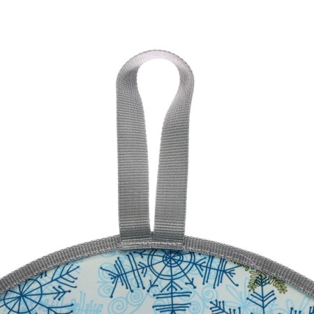 Ice is soft, print: winter pistachio, diameter 450 mm-2