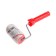 Lom roller, polyamide, 100 mm, handle d = 6 mm, d = 50 mm, pile 12 mm