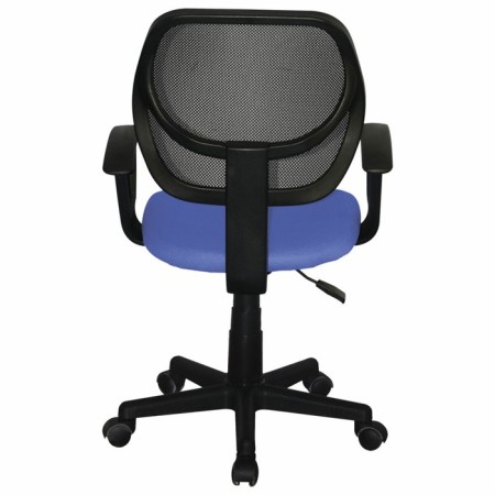 Armchair for the operator compact Brabix Flip MG-305, TW fabric, blue/black-4
