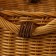 Wicker basket, 26 x 16 x 18/30.5 cm, rattan