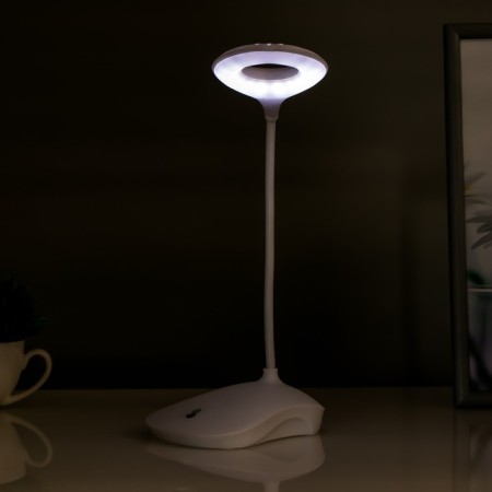 Sensory table lamp 16749/1 LED 2W 6000K USB AKB White 13x11x39 cm Risalux-3