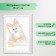 Photo frame plastic "reed" 15x21 cm, white krakelyur