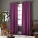 Set of curtains "Ibiza", size 200 x 270 cm - 2 pcs, picking - 2 pcs cm, purple color