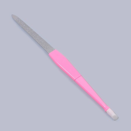 File-trimmer-pusher for nails, collapsible, 20 cm, color mix-1