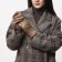 Gloves are female, dimensionless, without insulation, beige color