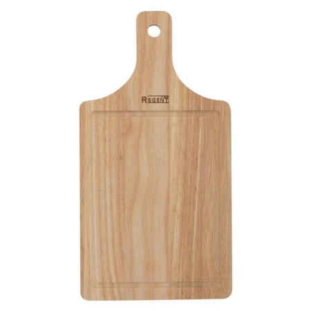 Delaying Linea Bosco board, rectangular, with a wooden handle, 40x21 cm-1