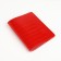 Cover for passport, Textura, red color