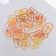 Stickers for creativity "Tags - autumn leaves" set of 30 pcs 0.2x8x11 cm