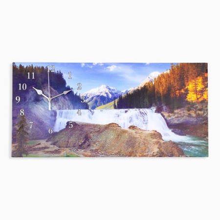 Carty clock is wall-mounted, series: interior, "nature", 40 x 76 cm