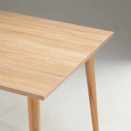 Square kitchen table, 800*800, sonoma oak-3