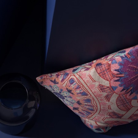 Decorative pillow BOHO, size 40x40 cm-4