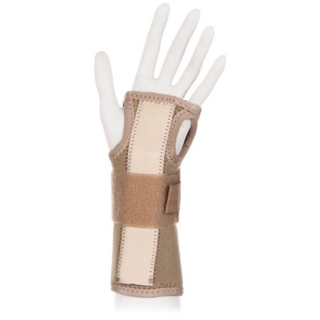 Bandage without fixing on the wrist joint of the thumb ttoman ws-lt, beige color, size l