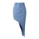 Women's Asymmetric Skirt Mist: Denim R.48, Blue