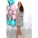 Women's dress, size 48, color multicolor 4003