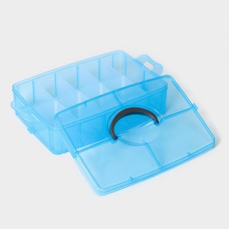 Organizer for storage, 10 cells, 25.5 × 17 × 7 cm, color mix-4