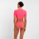 Separate Minaku swimsuit with a zipper, pink color, size 46