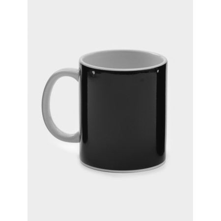 Mug - chameleon ceramic shares “Smile”, 350 ml, white color-6