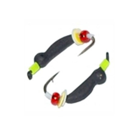 Mormyshka tungsten "Osa" with an ear equipped with sequins and Cambrick, weight 0.64 g, 030/59