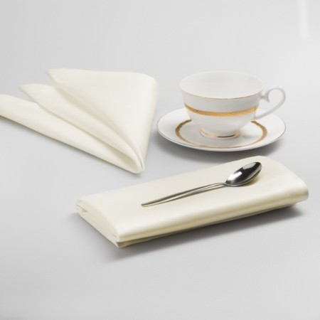 Set of napkins "Gustav", size 43 x 43 cm - 6 pcs, cream color