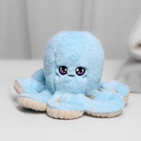 Soft toy "Octopus", blue color-2