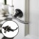 Latch (fashion 3186), interior, glossy black color