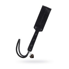 Paddle soft pecado bdsm, genuine leather and wood, black color