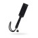 Paddle soft pecado bdsm, genuine leather and wood, black color