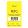 Plastic for 3D printer CACTUS (CS-3D-PETG-750-YLLOW), PETG, diameter 1.75, 0.75 kg, yellow 937663