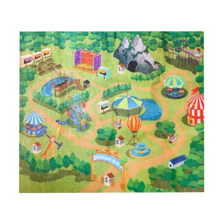 Animal set "Dinosaur Park", with a carpet-6
