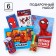 Gift set of first grader, 6 items, Spider-Man