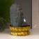 The desktop fountain from the network, the backlight "Ganesha in the rock" 28x20x20 cm