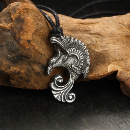 Protective amulet No. 29 “Finist Yasny Falcon”, 20x35mm, metal-1