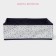 Organizer for storing linen of the share "marmalade", 18 cells, 35 × 30 × 12 cm, white color