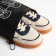 Bag for shoes on the lace, black color