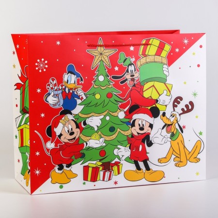 New Year. Gift package, 40x49x19 cm, packaging, Mickey Mouse-1