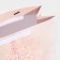 Laminated square “Pink”, 30 x 30 x 12 cm, new year