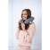 Pillow, size 33x31x10 cm, gray color