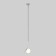 Suspended lamp with a cable of 1.8 m Frost Long, 60W, E27, 15x15 cm