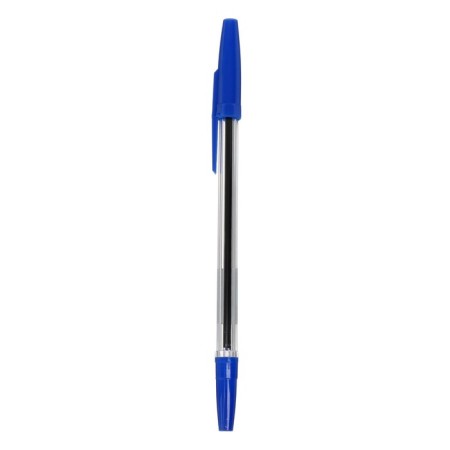Ballic handle Beifa, transparent case, node 0.7 mm, blue ink-1