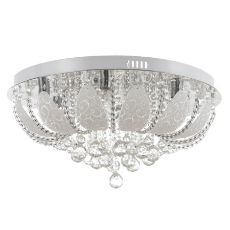 Chandelier 55725/600 CR chrome 8x40W E14 LED PDU 60x60x27cm