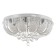 Chandelier 55725/600 CR chrome 8x40W E14 LED PDU 60x60x27cm