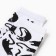 Women's socks "cats" white color, rr 38-40 (25 cm)